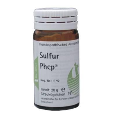 SULFUR PHCP Globuli