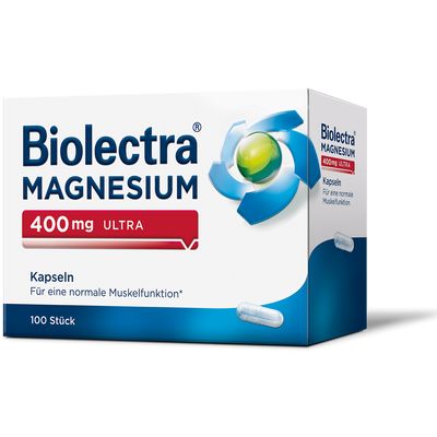 BIOLECTRA Magnesium 400 mg ultra Kapseln