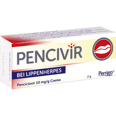 PENCIVIR bei Lippenherpes Creme