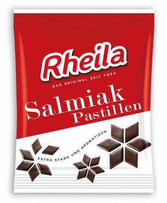 RHEILA Salmiak Pastillen zuckerhaltig