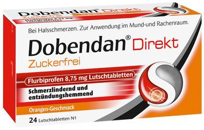 DOBENDAN Direkt zuckerfrei Flurbiprofen 8,75mg Lut