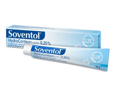 SOVENTOL Hydrocortisonacetat 0,25% Creme