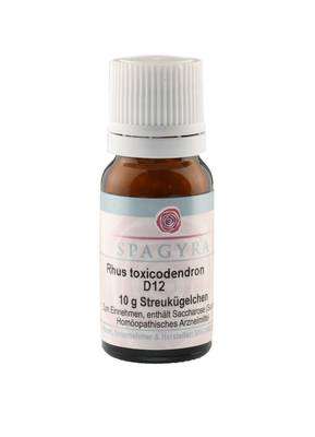 RHUS TOXICODENDRON D 12 Globuli