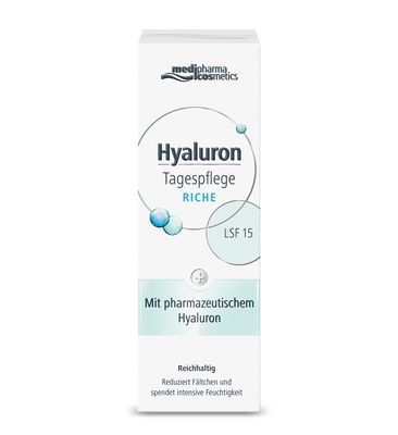 HYALURON TAGESPFLEGE riche Creme LSF 15