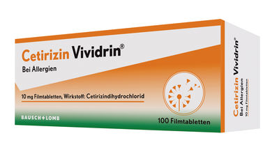 CETIRIZIN Vividrin 10 mg Filmtabletten