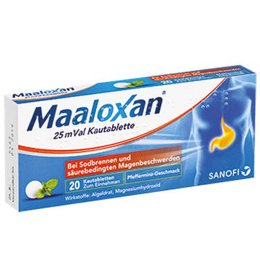 MAALOXAN 25 mVal Kautabletten