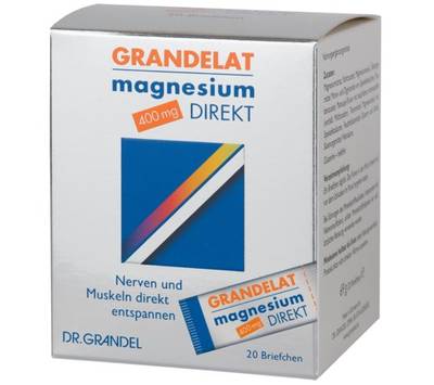 MAGNESIUM DIREKT 400 mg Grandelat Pulver
