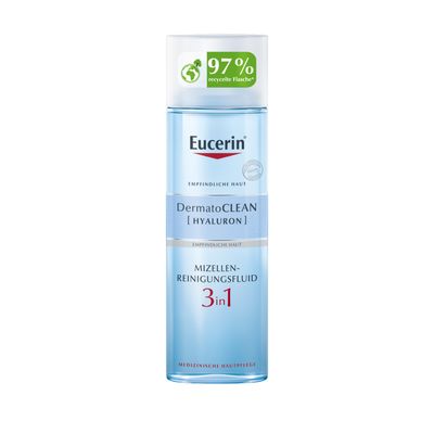 EUCERIN DermatoCLEAN Hyal.Miz.Reinigungsfluid 3in1