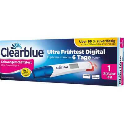 CLEARBLUE Schwangerschaftst.Ultra Frhtest digital