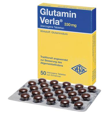 GLUTAMIN VERLA berzogene Tabletten