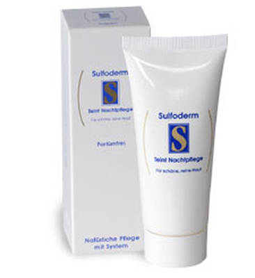 SULFODERM S Teint Nachtpflege parfmfrei
