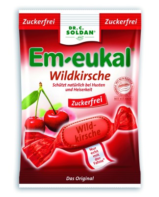 EM-EUKAL Bonbons Wildkirsche zuckerfrei