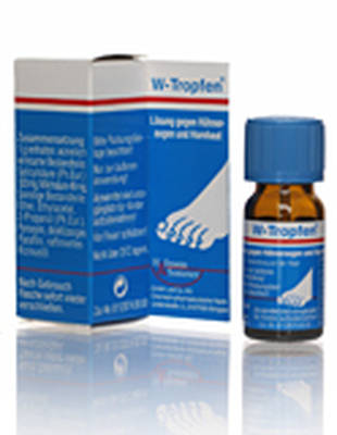 W-TROPFEN Lsung gegen Hhneraugen+Hornhaut