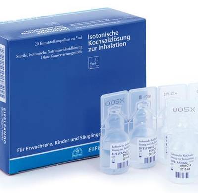 ISOTONISCHE Kochsalzlsung zur Inhalation