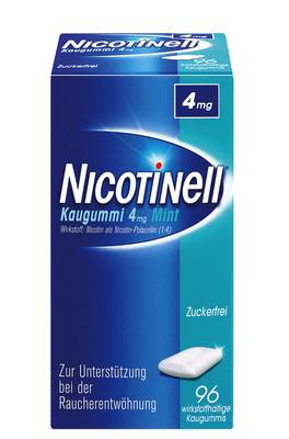 NICOTINELL Kaugummi Cool Mint 4 mg