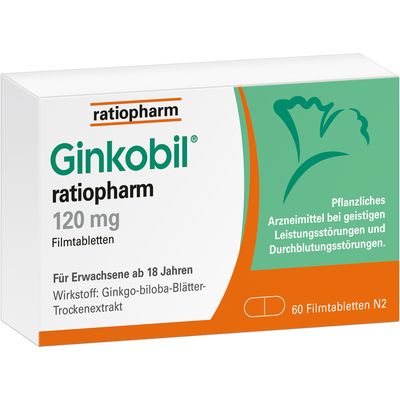 GINKOBIL-ratiopharm 120 mg Filmtabletten