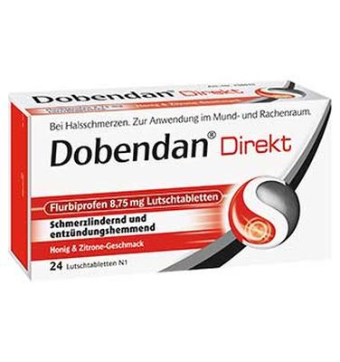 DOBENDAN Direkt Flurbiprofen 8,75 mg Lutschtabl.