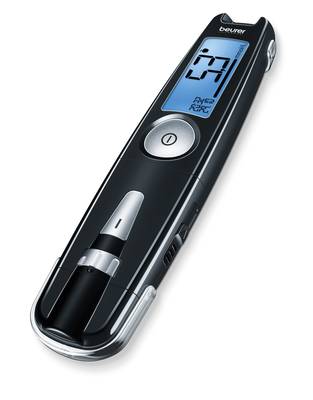 BEURER GL50 Blutzuckermessgert mmol/l schwarz