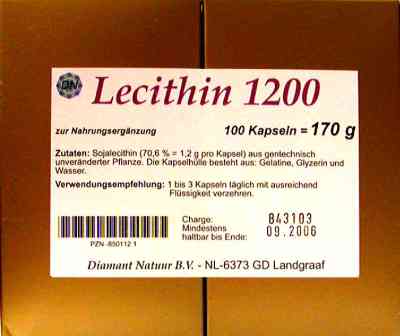 LECITHIN 1200 Kapseln