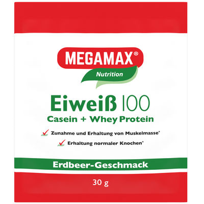 EIWEISS 100 Erdbeer Megamax Pulver